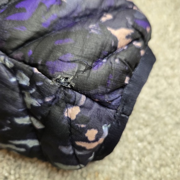 Eddie Bauer Puffer Down Jacket XS First Ascent Lightweight Zip Packable READ - Picture 8 of 11